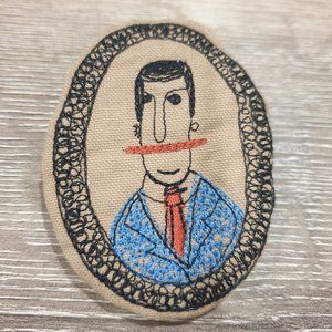 Fabric Brooch